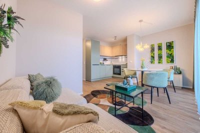2-Zimmer-Neubauwohnung mit exklusiven Ausstattungsdetails