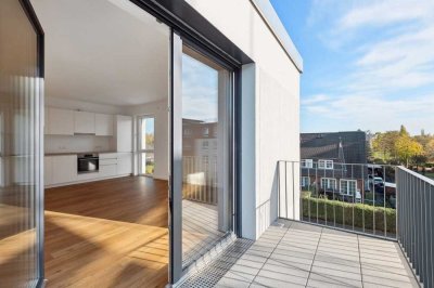 Neubau-Erstbezug | Große 3-Zimmer-Wohnung mit Südbalkon und Einbauküche in Falkensee