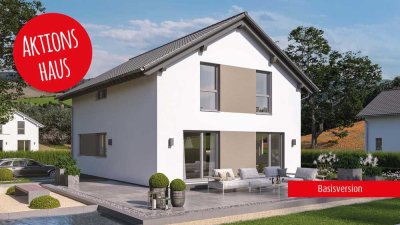 Echtes Grundstück mit Fingerhuthaus