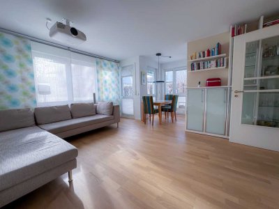 Attraktive 4-Zimmer „Haus im Haus“-Wohnung mit Garten
