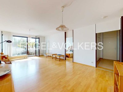 Charmante 2-Zimmer-Wohnung mit Terrasse und Garagenstellplatz in Mainz-Finthen