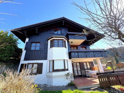 Traumhafte Aussichten - Modernisiertes Mehrfamilienhaus in idyllischer Ortsrandlage von Oberstaufen