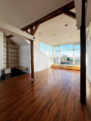 Penthouse mit Blick über Bremen