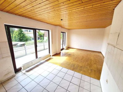 3-Zimmer-Wohnung + (1 Zi) mit 100qm Wohn/Nutzfläche zentral in Bad Rappenau mit riesigem Balkon