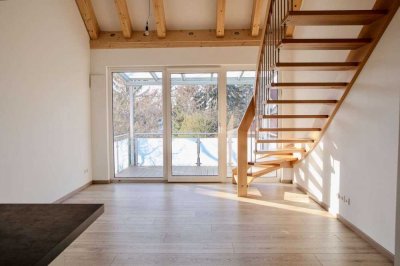 Moderne 4-Zimmer-Maisonettewohnung mit Balkon und Loggia