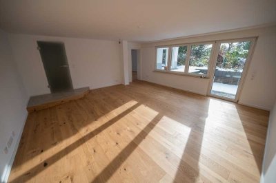 Traumhafte, ruhige, helle Gartenwohnung mit Luxusküche in Wiesbaden-Sonnenberg