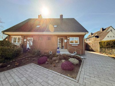 Familienfreundliche Doppelhaushälfte mit Garten, Balkon & Sauna in ruhiger Lage von Schlutup
