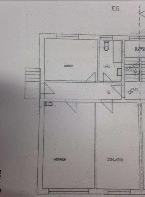 Helle 2-Zimmer-Wohnung 80 qm mit Einbauküche in 91560 Heilsbronn
