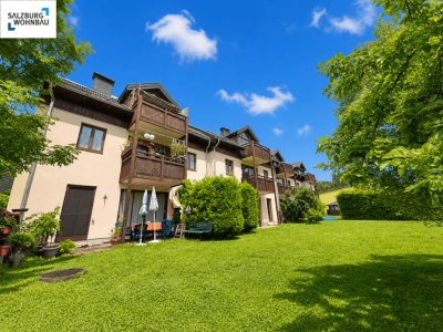 LEBEN IN EBENAU! Geförderte, gemütliche 3-Zimmer Dachgeschoßwohnung mit Balkon in Ebenau! Hohe Wohnbeihilfe möglich