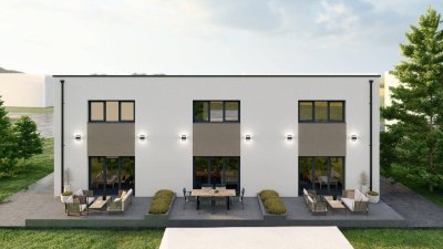 START der projektierten Neubau- Reihenhäuser