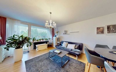 Traumhafte 2-Zimmer-Wohnung mit Balkon und Tiefgaragenstellplatz !!!