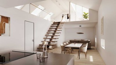 Penthouse mit Galerie,  2 Bäd, 3,5 Zi.