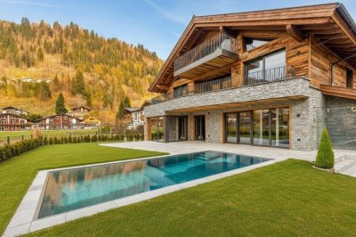 Alpenresidenz der Extraklasse! Neubau-Chalet in Zell am See mit Blick auf das imposante Kitzsteinhorn
