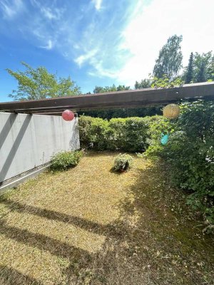 Kleine Wohnung mit Gartenanteil und Terrasse zu verkaufen