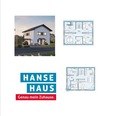 Hanse-Haus QNG Line Villa 133, fast fertig, KfW 40 plus KfN, 675m² Grundstück – Nr. 418