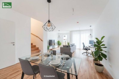 Stadt trifft Natur: Reihenhaus in wundervoller Lage mit vielen Extras!