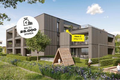 4-Zimmer-Dachgeschosswohnung mit traumhafter Terrasse | C12