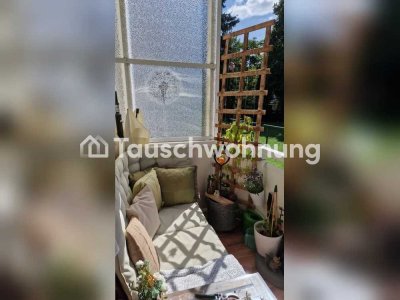 Tauschwohnung: Idyllische 3-Raum-Wohnung im Grünen