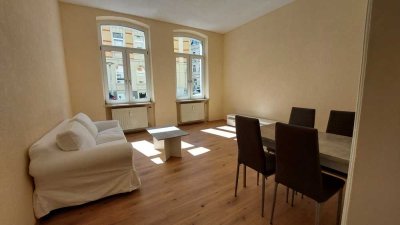 Helle, voll möblierte 2-Raum-Wohnung im beliebten Plauen-West