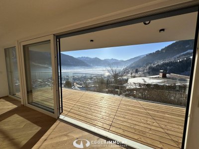 Exklusive Neubau Eigentumswohnung mit traumhaftem Weitblick auf den Zeller See | Erstbezug | Garten | nur 5 Einheiten