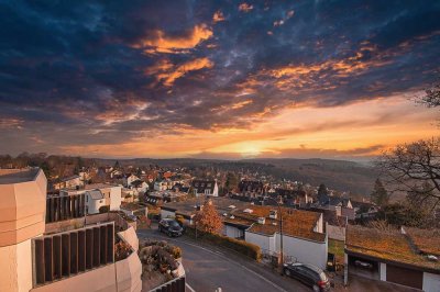 Licht, Luft, Luxus: Penthouse-Maisonette mit drei Dachterrassen und Panoramablick