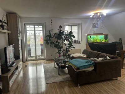 Gemütliche Maisonette-Wohnung mit Balkon im Herzen von Balzheim