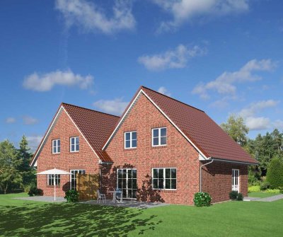 Klassische Doppelhaushälfte  KfW 40