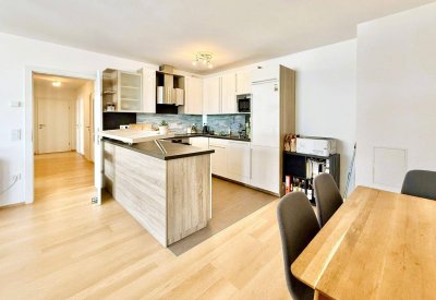 TOP ANBINDUNG (U3) - Moderne Wohnanlage - BJ 2014 - 5 Jahre befristet - 3 Zimmer - Loggia - ca. 94m² NFL - Einbauküche - Abstellraum - Hofruhelage - Garage (optional) - U-BAHN
