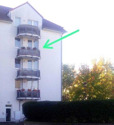 Erstbezug nach Sanierung – barrierefreie 2-Zimmer-Wohnung mit Balkon & Aufzug ( ruhige Innenhoflage)