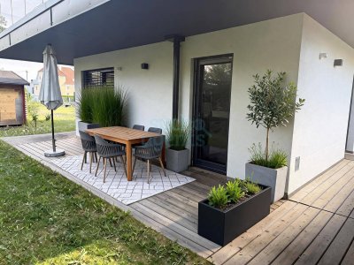 Exklusive Gartenwohnung für Paare, Singels oder für Investoren sehr interessant
