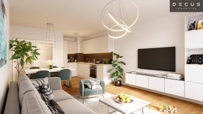 | ANLEGERPREIS | QUALITATIVER NEUBAU | GARTENWOHNUNG | ERSTBEZUG