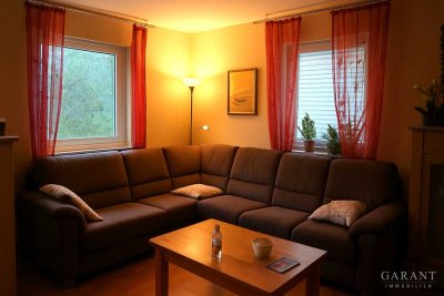 Vermietete Doppelhaushälfte mit großem Garten am Zipfelbach