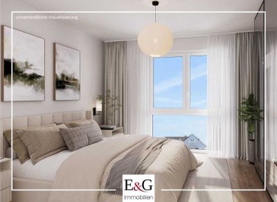 *Provisionsfrei für den Käufer* Neubau: Helle Obergeschoss-Wohnung mit Balkon