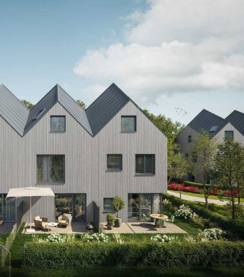 Familientraum – Stadthäuser im autofreien Quartier inmitten erholsamer Natur