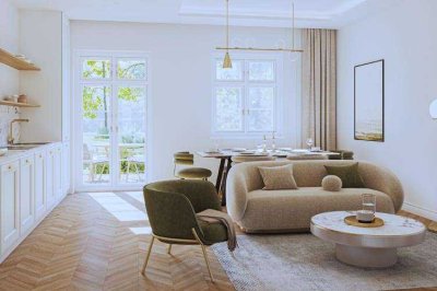 Traumhafte 4-Zimmer-Wohnung mit 2 Bädern und sonnigem Balkon