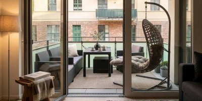 Modernes Wohnjuwel im "Carree Alte Post" - Smart Home, Südbalkon & PROVISIONSFREI nahe Alex!