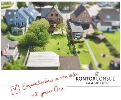 Harrislee Einfamilienhaus im Zentrum mit rückliegender “grüner Oase“