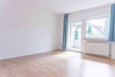 Helle 3-Zimmer-Wohnung mit Garage und Blick ins Grüne