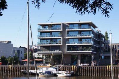 Exklusiv - Möblierte 2 Zimmer im Oldenburger Stadthafen - attraktive Wasserlage
