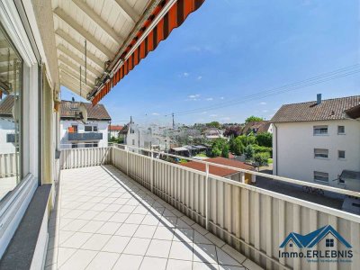 Clever wohnen mit Stil: Top gepflegte 3-Zi.-Whg. + großer Süd-Balkon + Erbpacht-Vorteil und mehr!