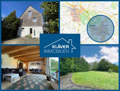 Wohn- & Anlageobjekt mit 3 Wohneinheiten auf großem Grundstück in Steinfurt – frei zur Übergabe