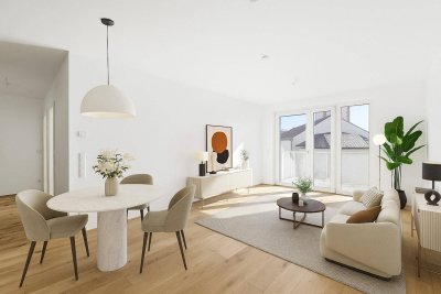 Perfekt gelegen! Zwischen Innenstadt und Bahnhof | Lichtdurchflutete 3-Zimmer-Wohnung mit Balkon, Parkblick und Tiefgarage
