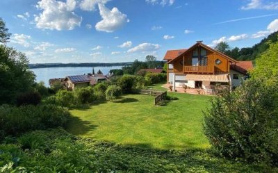 Paradies der Extraklasse – Haus mit Seeblick &amp; nur 150 m zum Mattsee