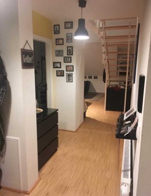 Einfach einziehen: möblierte Maisonette-Wohnung in den Quadraten | Perfekt für Pärchen und Singles