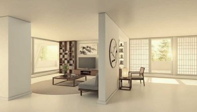 Maisonette-Penthouse, ruhige Premiumlage am Englischen Garten
