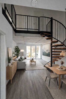 Licht, Ruhe, Geborgenheit: 3-Zimmer-Dachgeschosswohnung in Langenau