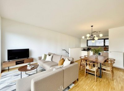 Stilvolle 2-Zimmer-Maisonettewohnung mit Terrasse