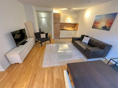 Exklusive, neuwertige, voll möblierte 2-Zimmer-Wohnung mit EBK in Benningen am Neckar