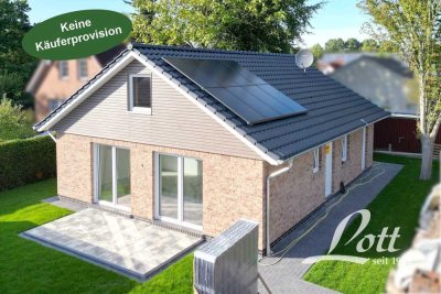 +++ Erstbezug! Ebenerdiger Neubau-Bungalow mit Carport in beliebter Wohnlage von Augustfehn +++