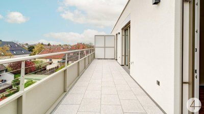 Traumhafte Dachgeschosswohnung in Deutsch-Wagram - 2 Terrassen, Erstbezug, 2 KFZ Garagenplätze - PROVISION BEZAHLT DER ABGEBER